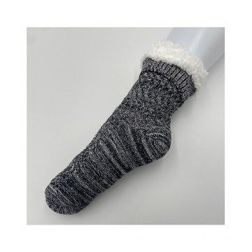 microwavable cute boy socks with grippers and lining